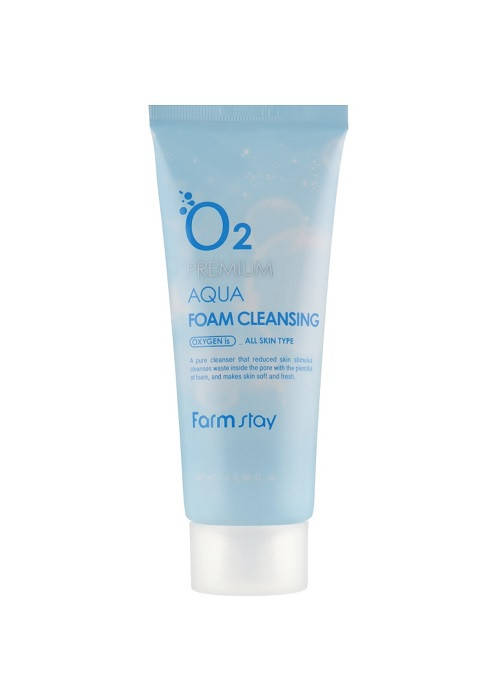 

Корейская кислородная пенка для умывания Farmstay O2 Premium Aqua Foam Cleansing 100 мл