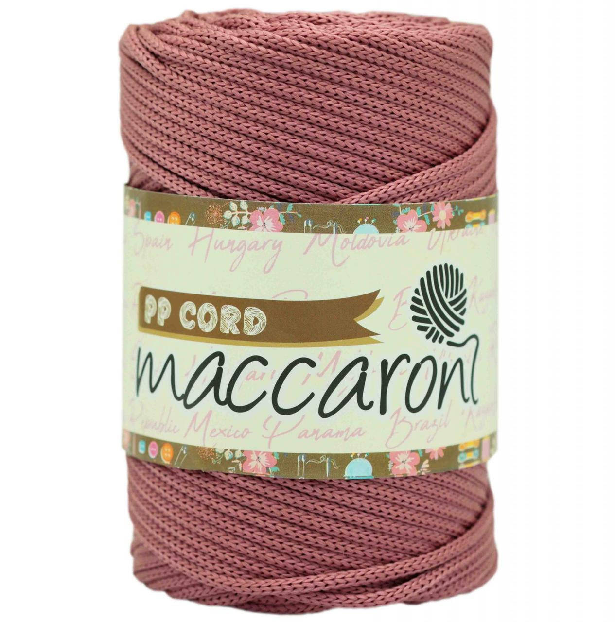 

Полипропиленовый шнур Maccaroni PP Cord 5 mm ,медно-розовый