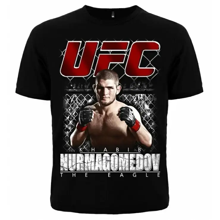

Футболка UFC: Хабиб Нурмагомедов (Khabib Nurmagomedov)