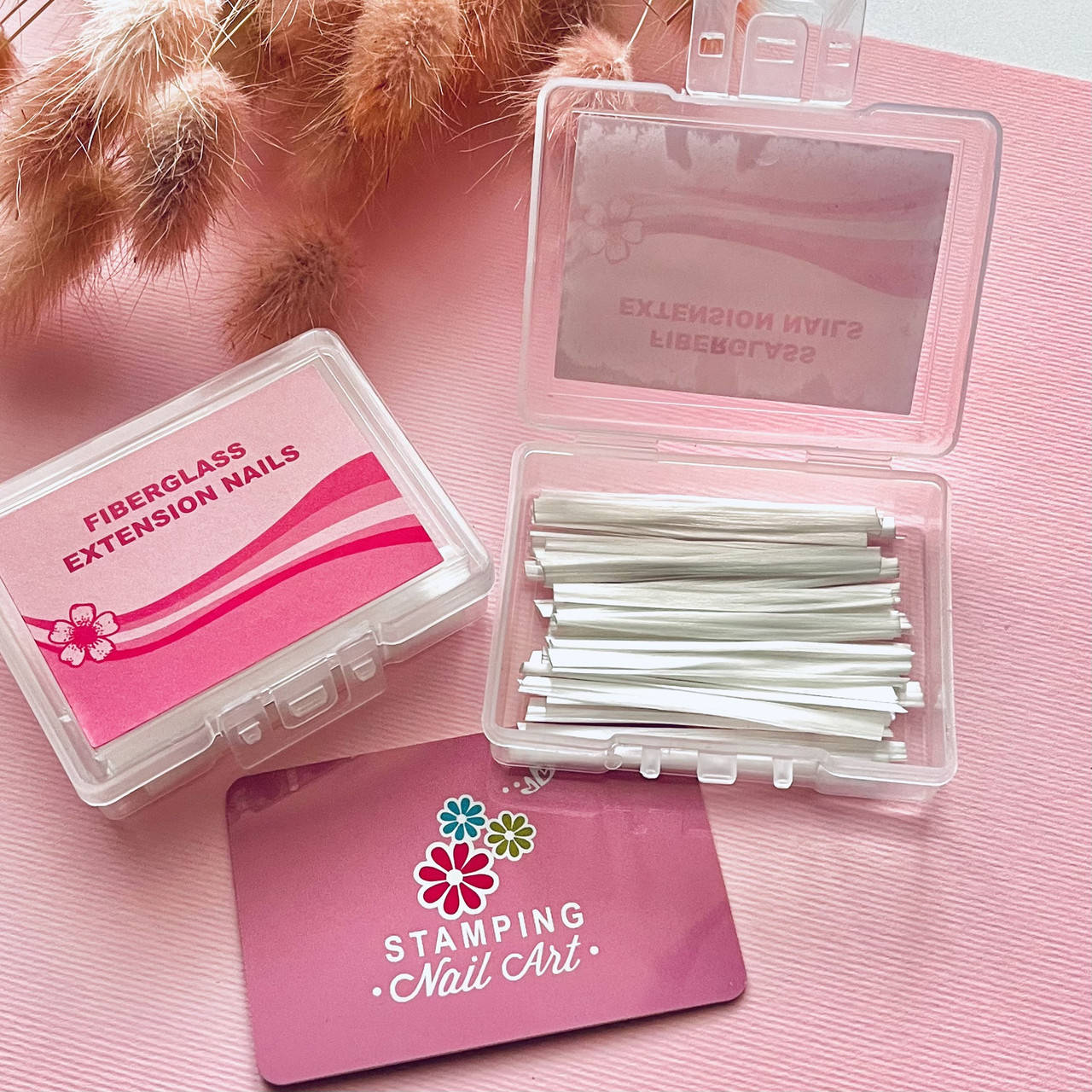 

Стекловолокно для наращивания ногтей, Белый