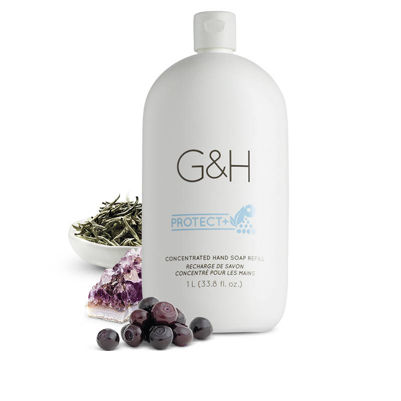 

Жидкое концентрированное мыло для рук G&H PROTECT+™, сменная упаковка