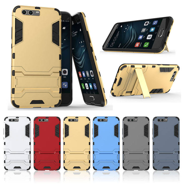 

PC + TPU чехол Metal armor для Huawei P10 Plus (6 цветов), Разные цвета