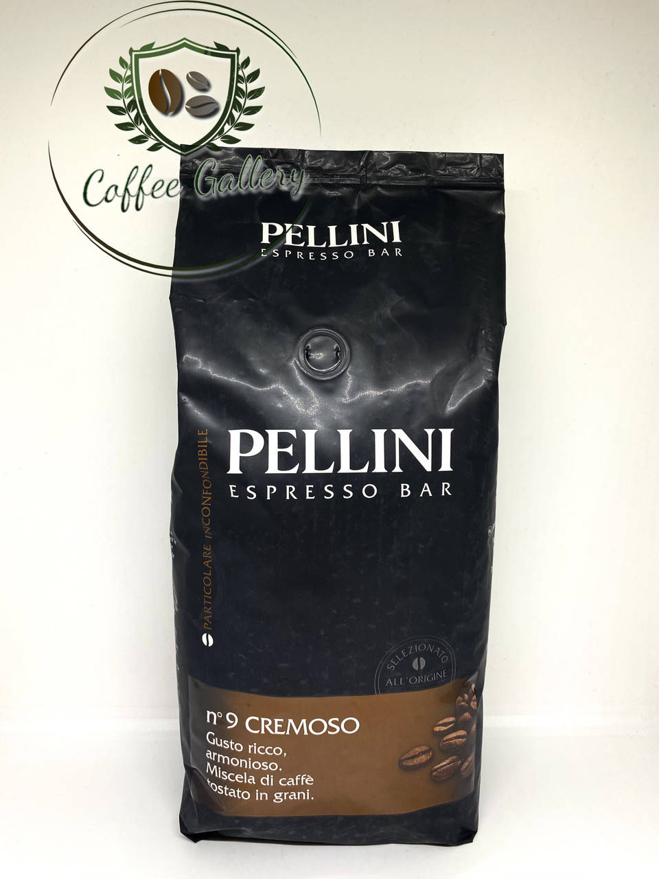 

Кава зернова Pellini n°9 Cremoso 1000г