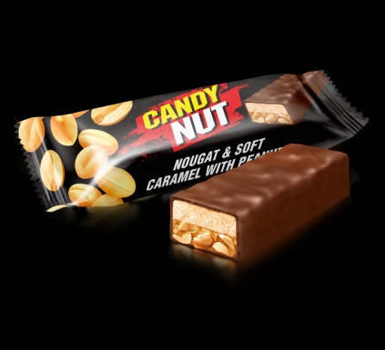 

Цукерки Roshen Рошен Candy Nut нуга і м'яка карамель з арахісом