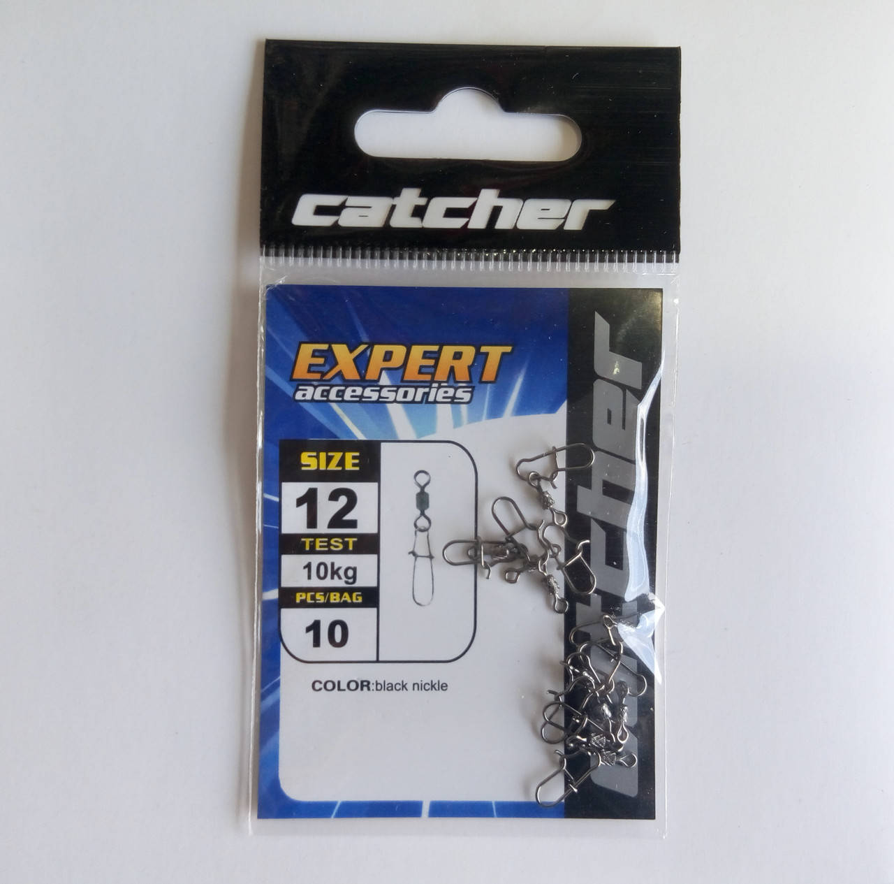 

Карабин с вертлюгом Catcher №12