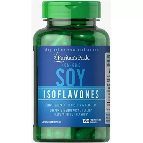 

Изофлавоны сои, Soy Isoflavones, Puritan's Pride, 750 мг, 120 капсул (PTP-10005)