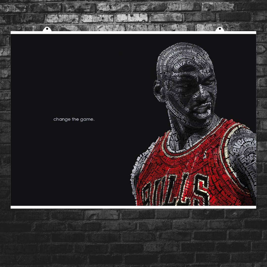 

Постер "Change the game. Майкл Джордан". Michael Jordan, баскетбол. Размер 42x30см (A3). Полуглянец