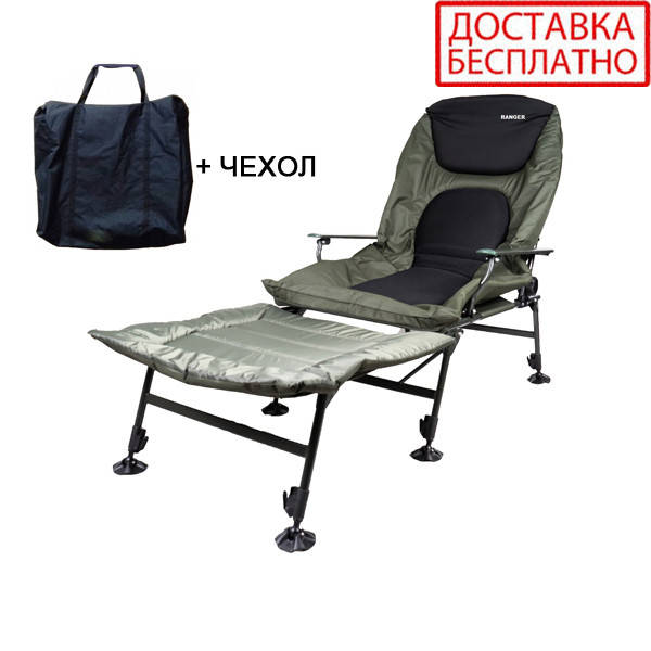 

Кресло раскладушка карповое Grand SL-106 RA-2230 Ranger