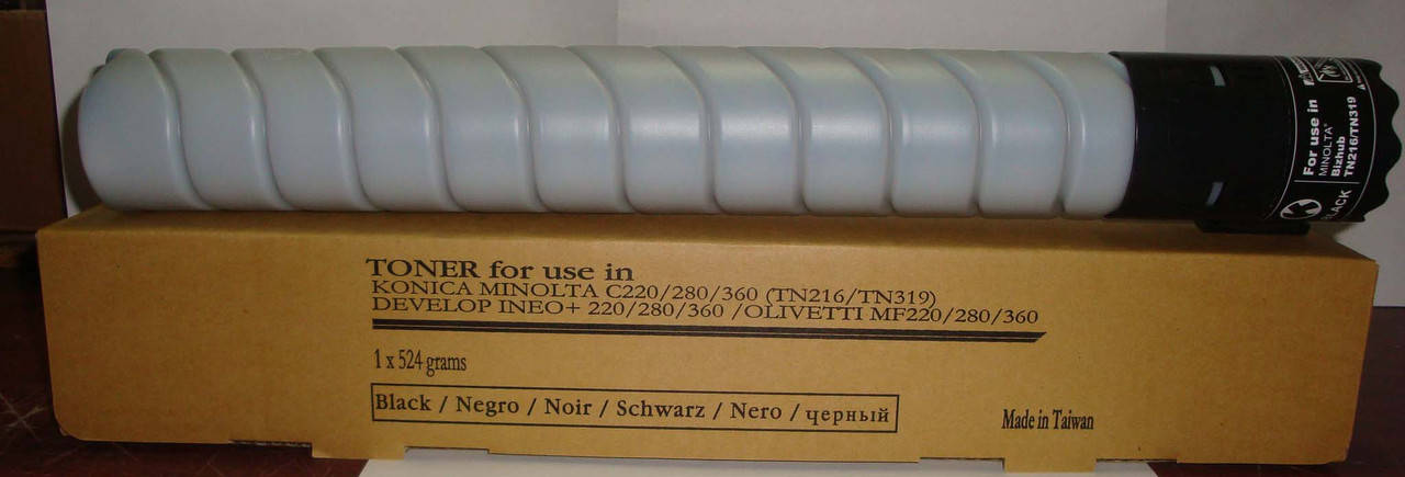 

Картридж TN-216K, TN-319K Konica Minolta bizhub C220/C280/C360 (Black) Tomoegawa