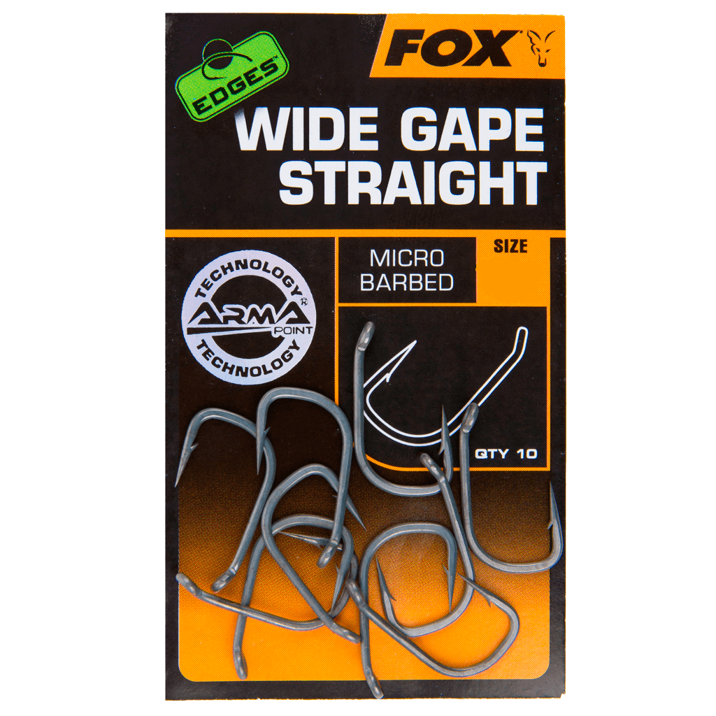 

Крючки Fox Edges Armapoint Wide Gape Straight size 7