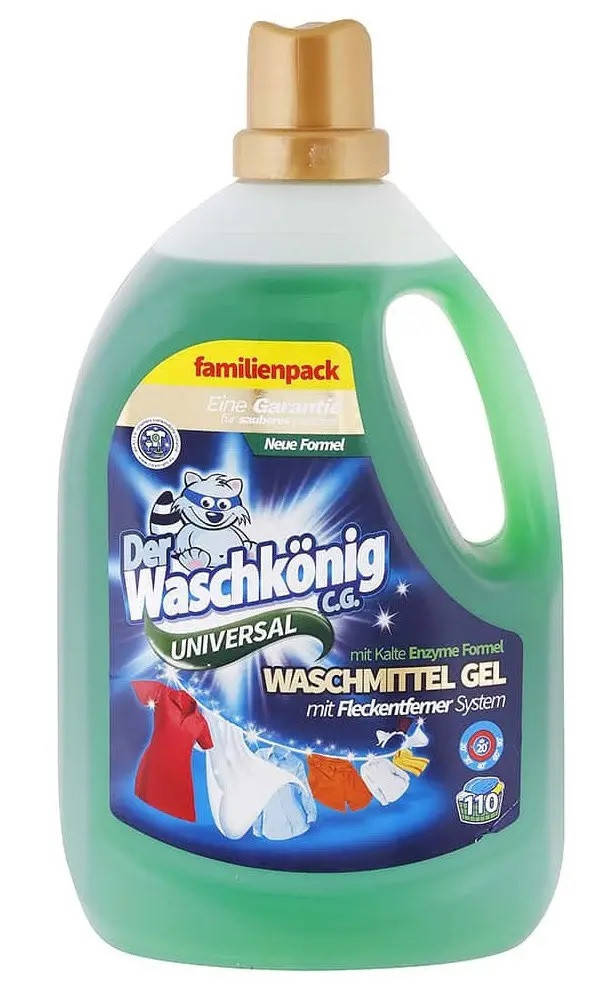 

Гель для стирки универсальный Waschkonig Universal 3305мл для всех типов ткани