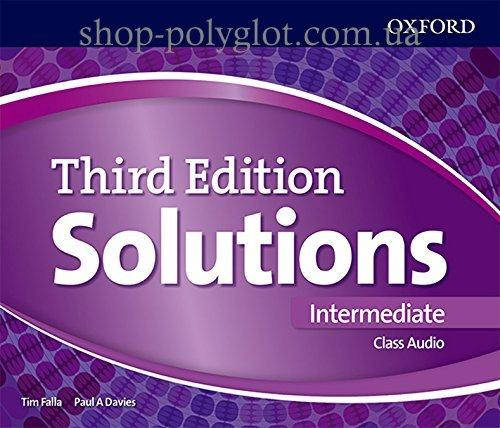 

Аудио диск Solutions Third Edition Intermediate Class Audio