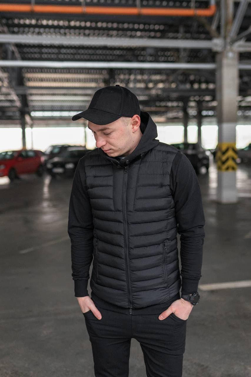 

Жилет весняний чоловічий "Baterson" Black S