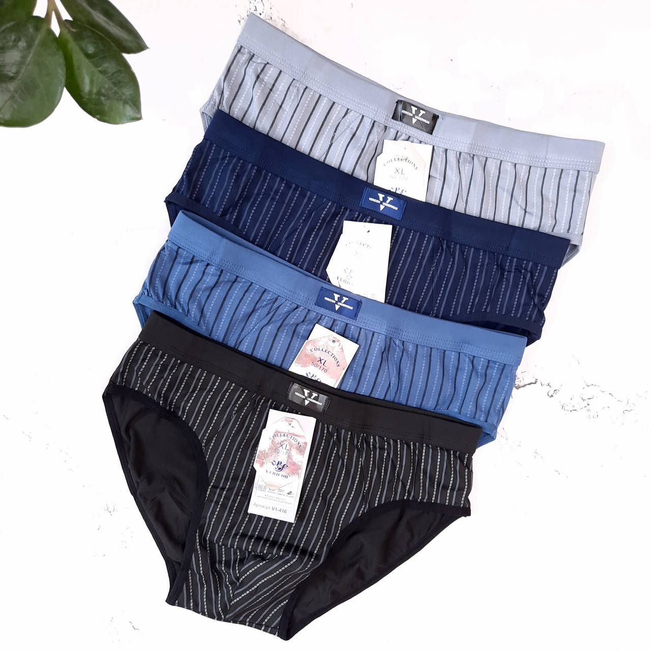 

Мужские трусы плавки слипы от XL до 4XL размеры VERICOH мужское белье, Разные цвета