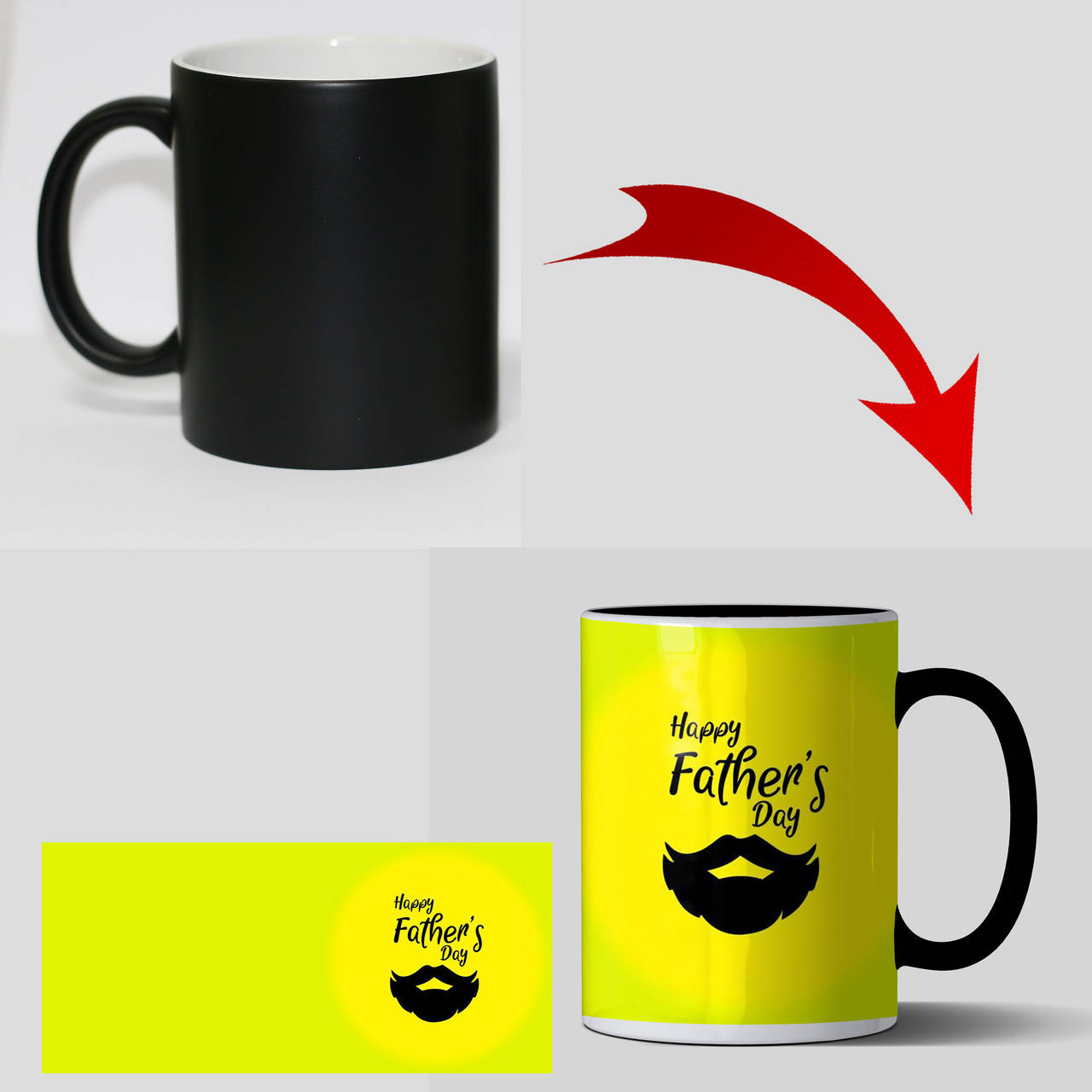 

Кружка на день батька хамелеон