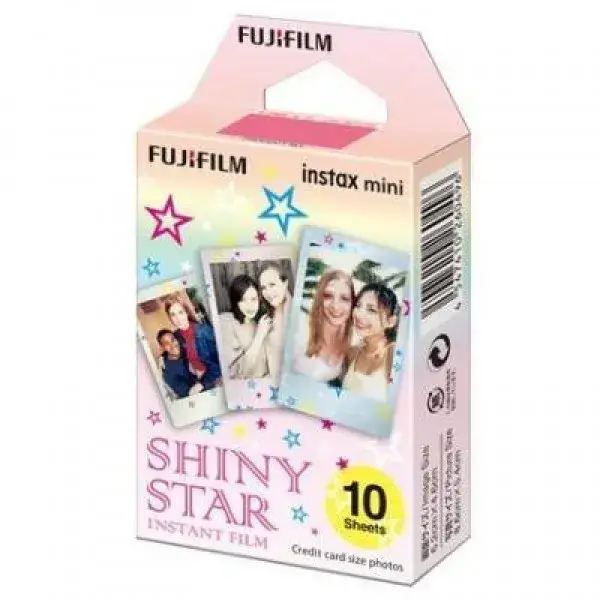 

Бумага Fujifilm COLORFILM INSTAX MINI STAR 16404193 54х86мм, 10 л