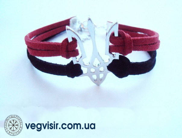 

Браслет тризуб герб трезубец Украины