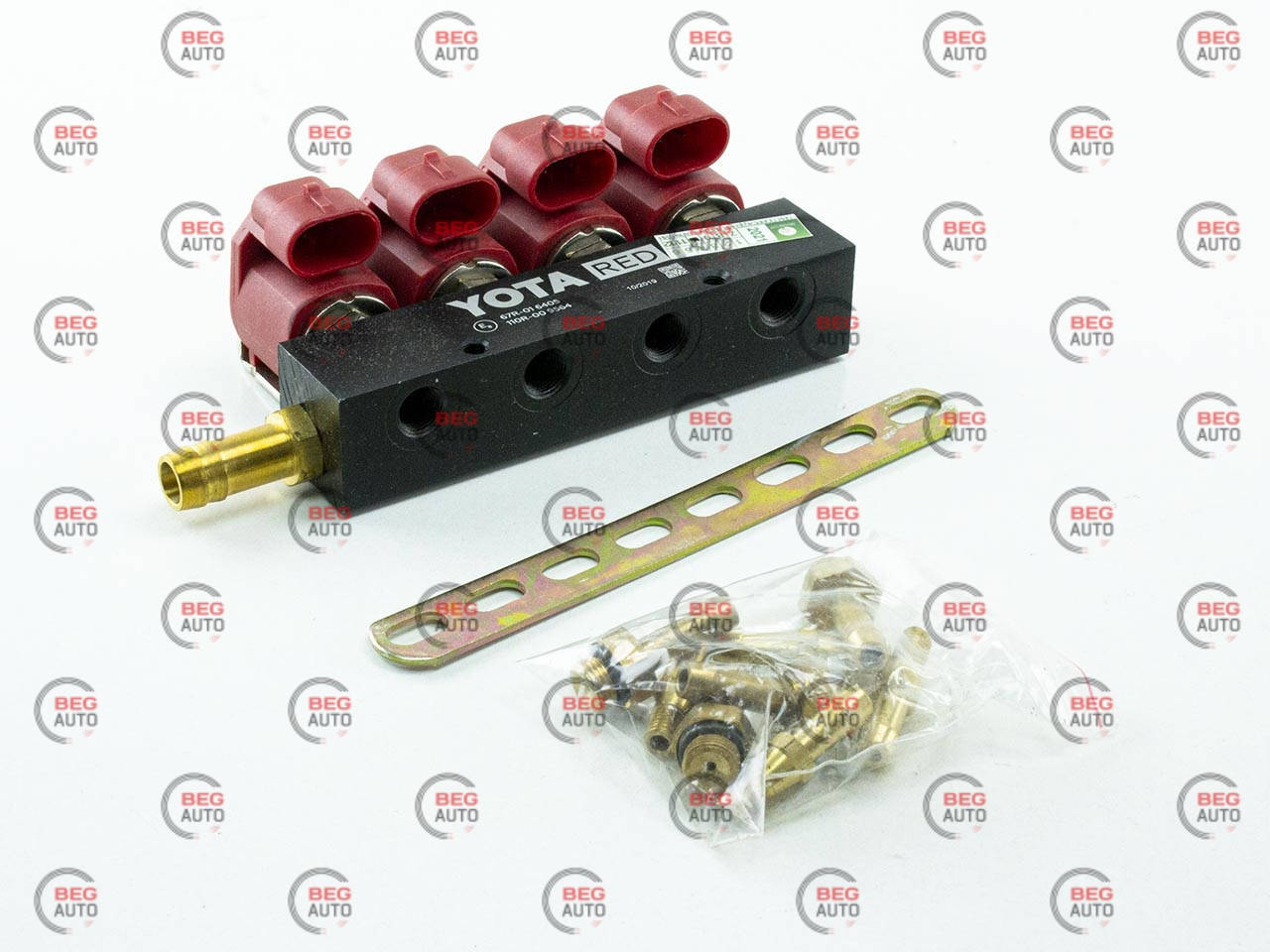 

Форсунки YOTA RED 4 цил. 3 Oм, ( с калибр. штуцеров и со штуцерами в коллектор)