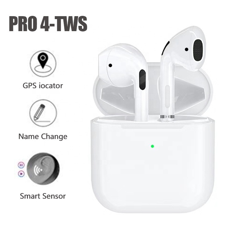 

Бездротові Bluetooth навушники Apple AirPods Pro 4 mini, white, Белый