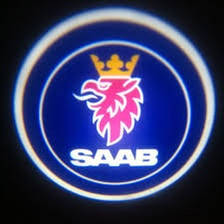 

Логотип подсветка двери Сааб door logo Saab