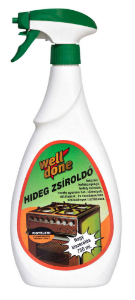 

Средство для уборки жира Well Done 750 ml