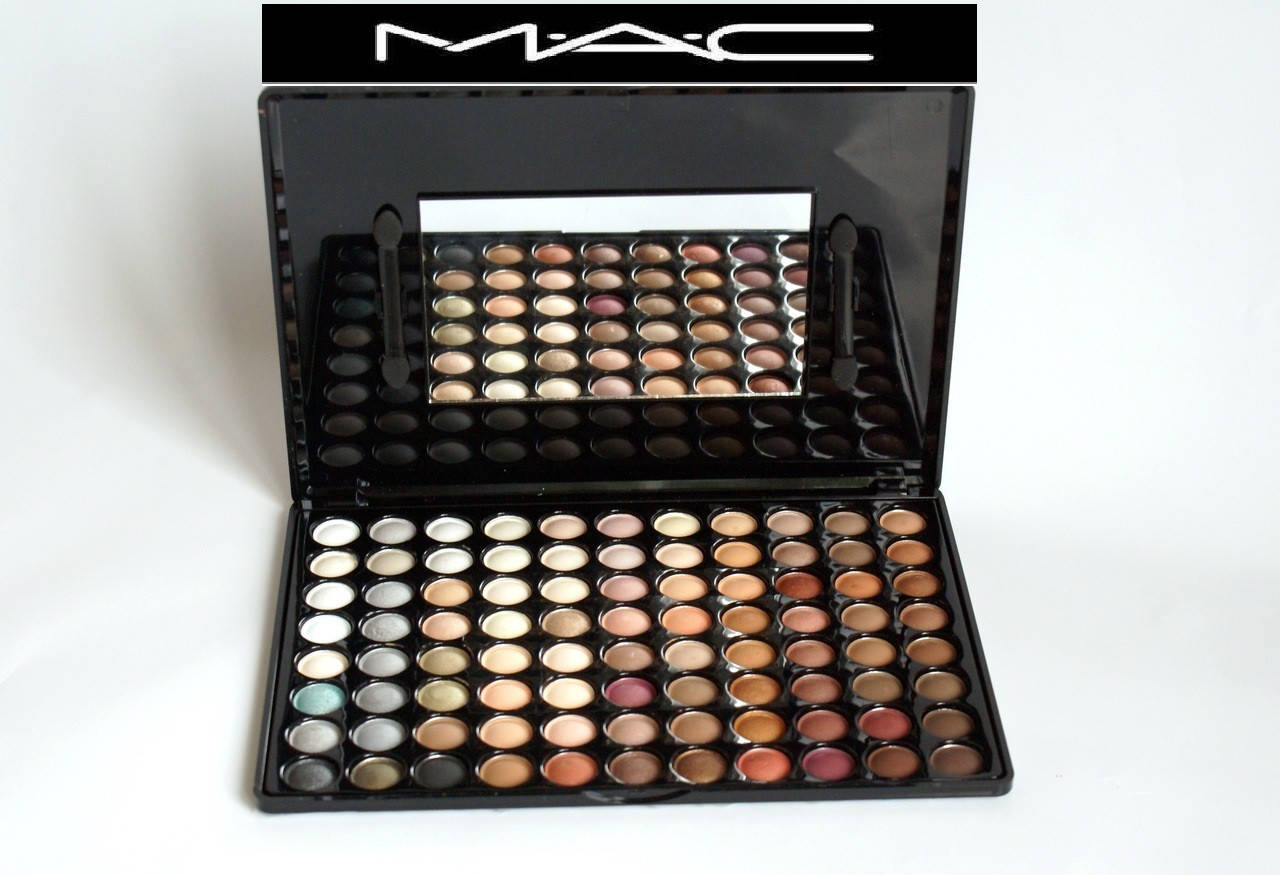 

Тени для век МАК 88 оттенков Mac Cosmetics Теплые / нейтральные тени