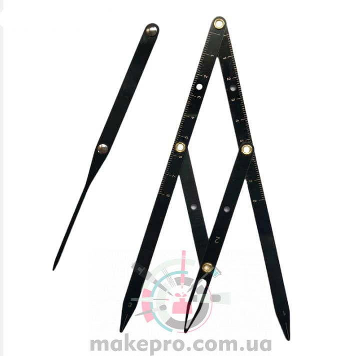 

Циркуль Леонардо для бровей (Black)