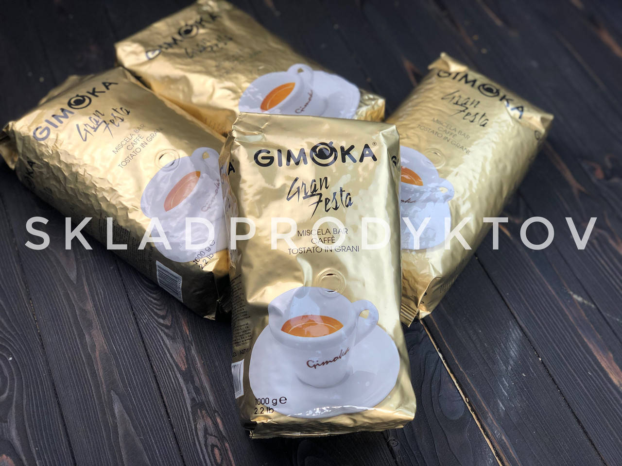 

Кофе Gimoka Gran Festa в зернах 1000 г