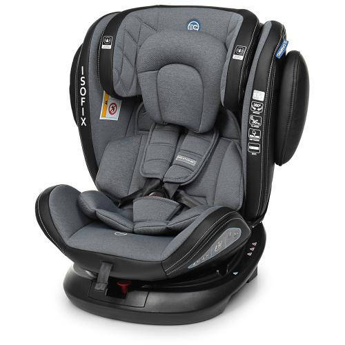 

Автокресло «EVOLUTION 360º» ME 1045 Royal Dark Gray (ISOFIX), Темно-серый