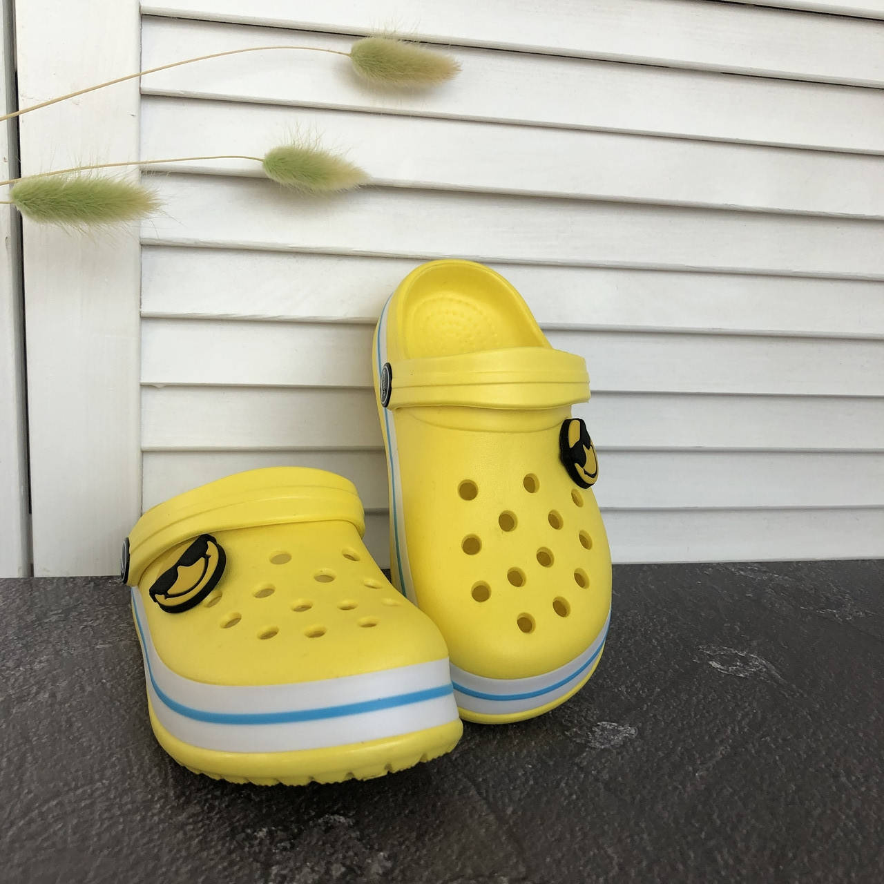 

Детские Кроксы, сабо, ЭВА желтого цвета Luck Line в наличии 26/27 р. - 16,2 см, Желтый