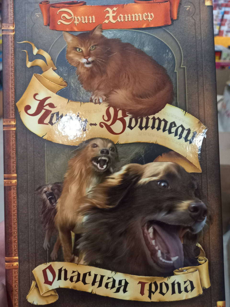 

Ерін Хантер, "Коти-вояки. Небезпечна тропа"