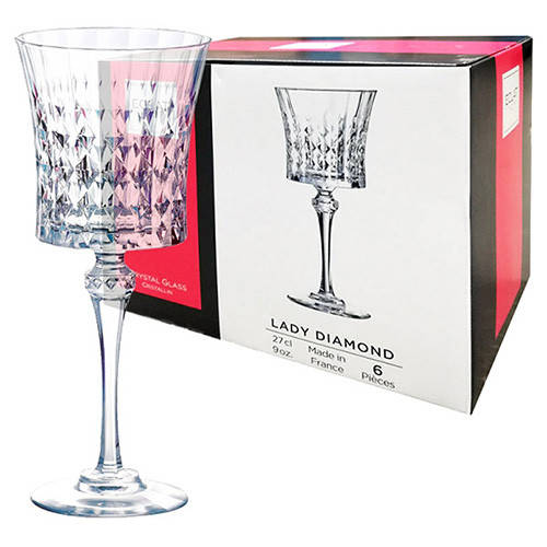 

Набор бокалов Arcoroc Lady Diamond 6 штук 270мл (L9743)