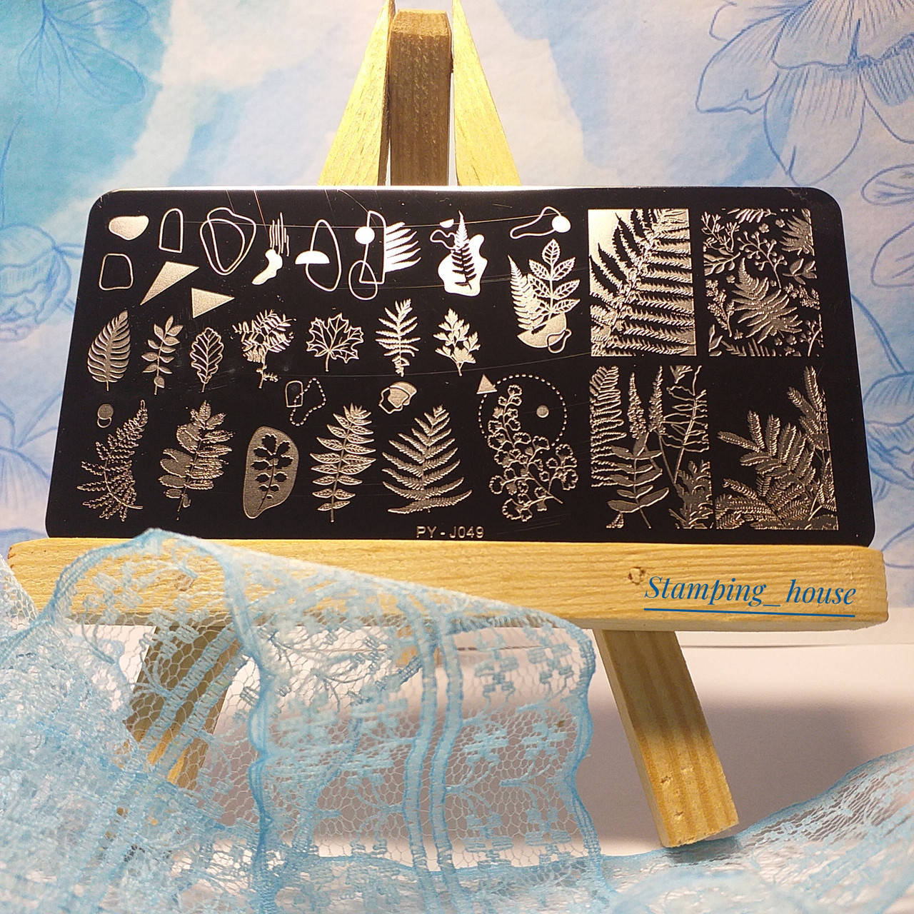 

Пластина для стемпинга Pict You-J049