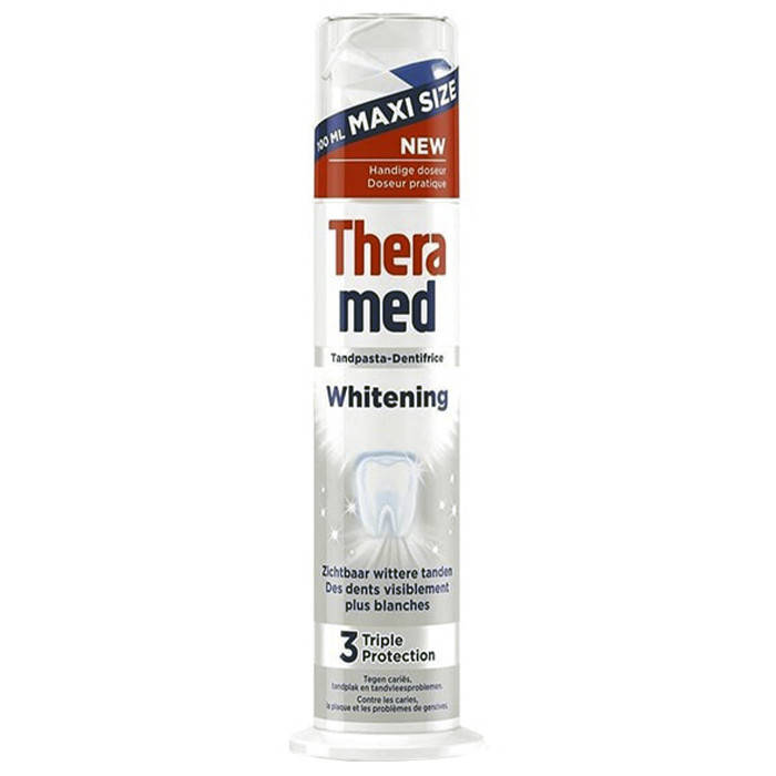 

Зубная паста Theramed Whitening Отбеливающая з дозатором 100 мл
