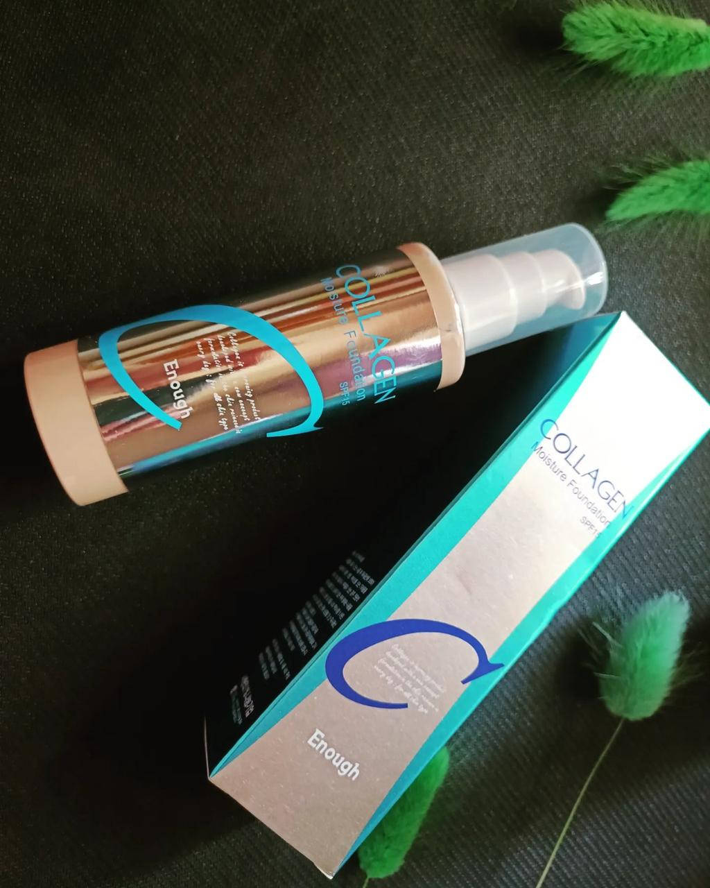 

Тональный крем ПАЛИТРА №13 №21 Collagen Moisture Foundation
