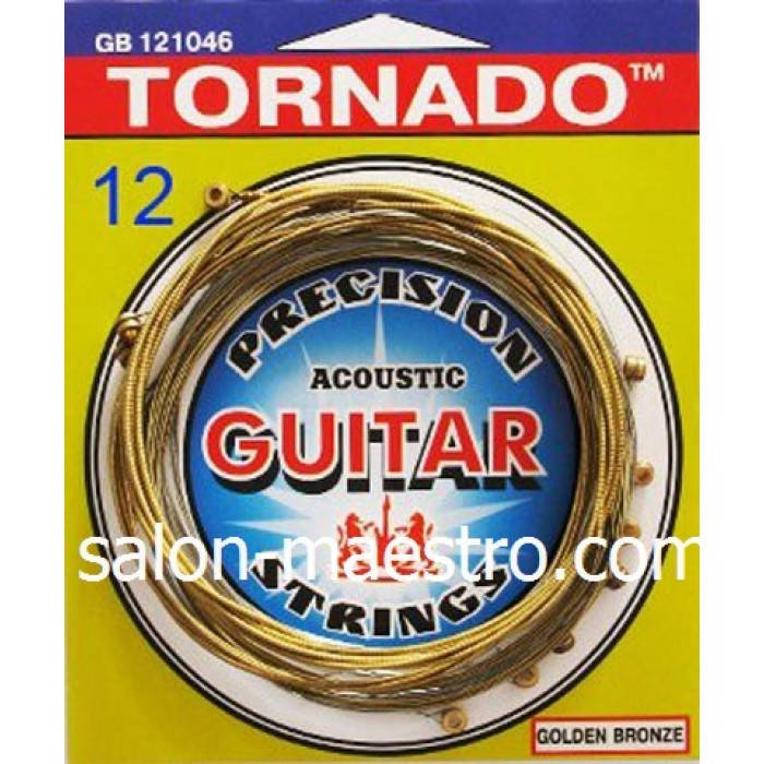 

Струны для акустической 12-ти струнной Гитары TORNADO