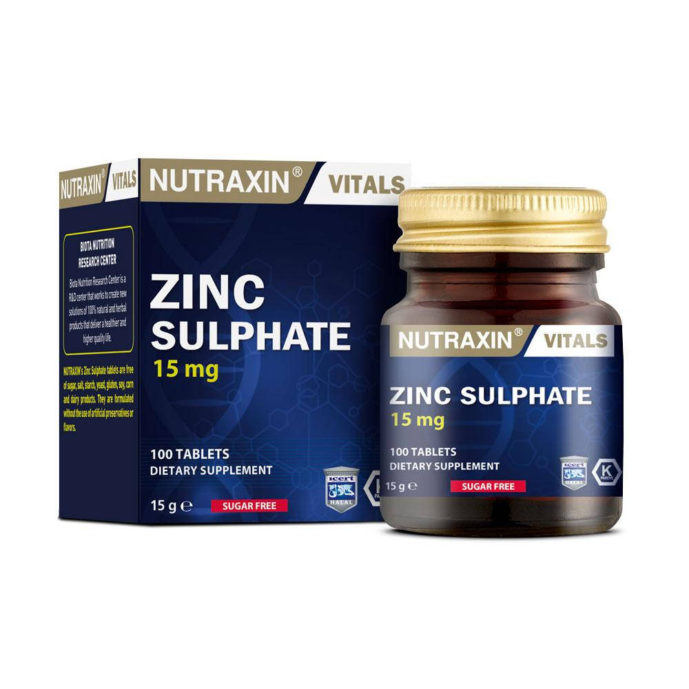 

Диетическая добавка "Цинк" NUTRAXIN, 100 таблеток