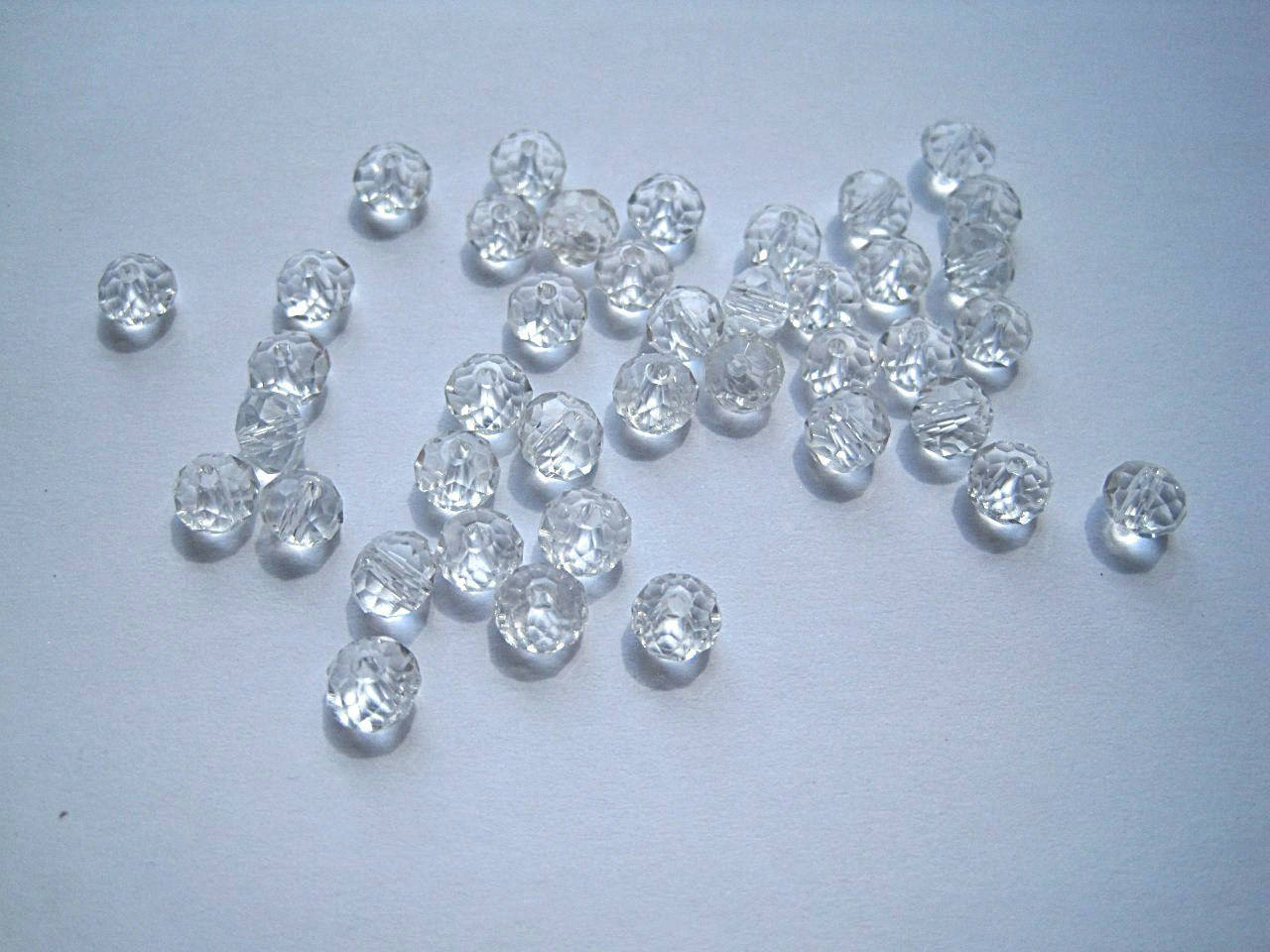 

Бусина рондель 0,6*0,5 см Стекло