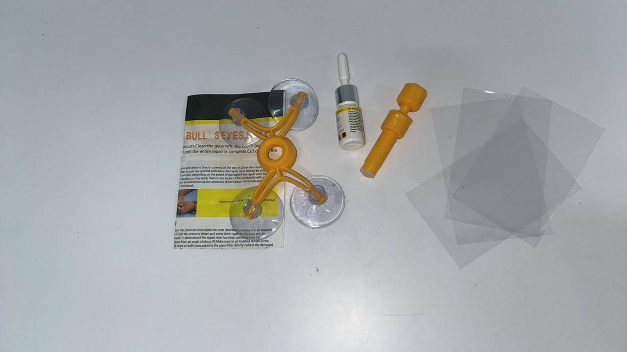 

Набор для ремонта лобового стекла Windshield Repair Kit М 493