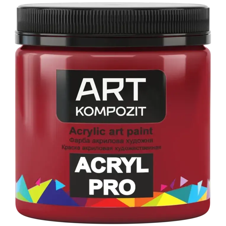 

Краска акриловая ART Kompozit (256 кадмий красный , 0,43 л)