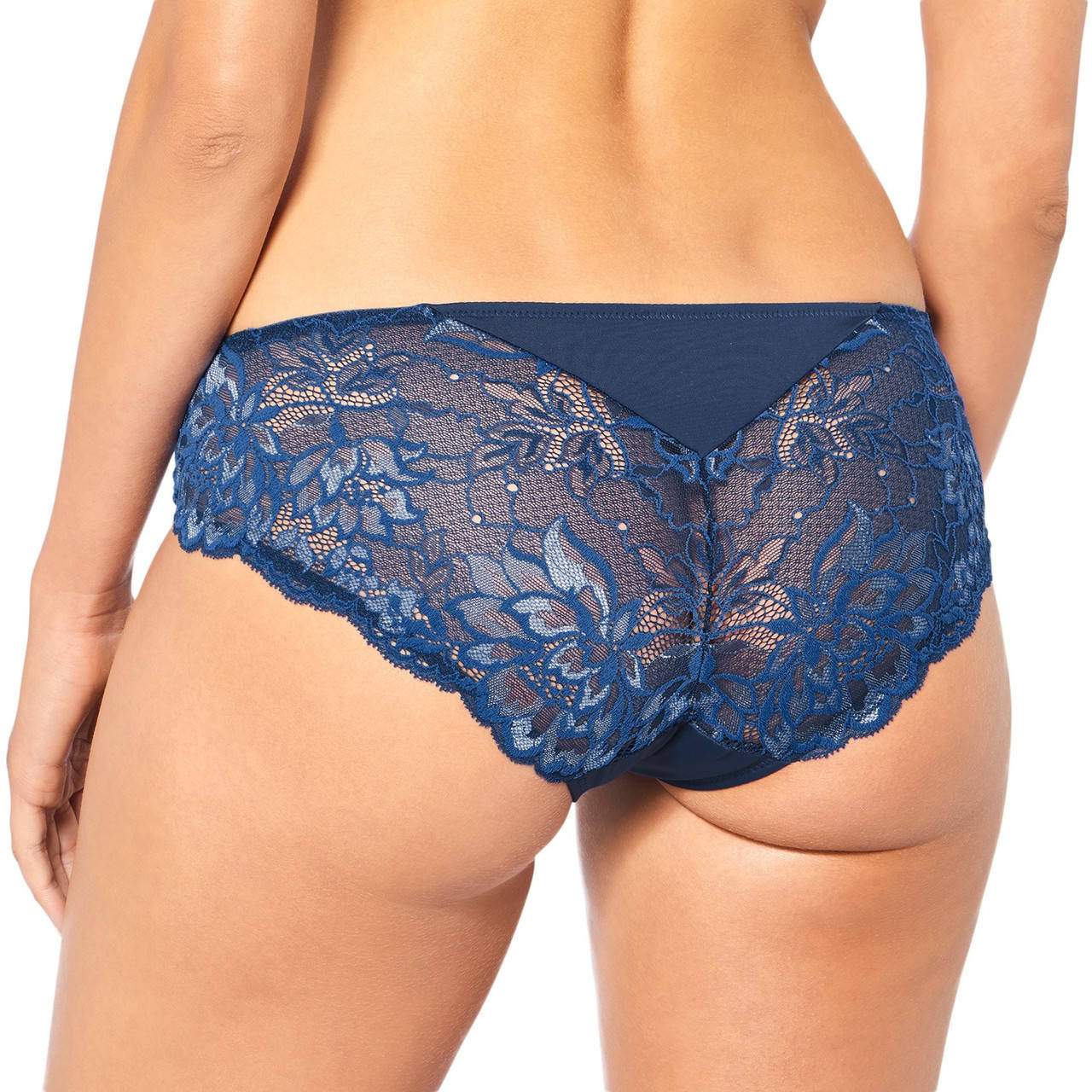 

Трусики женские кружевные гипюр Triumph Amourette Charm Hipster, Синий