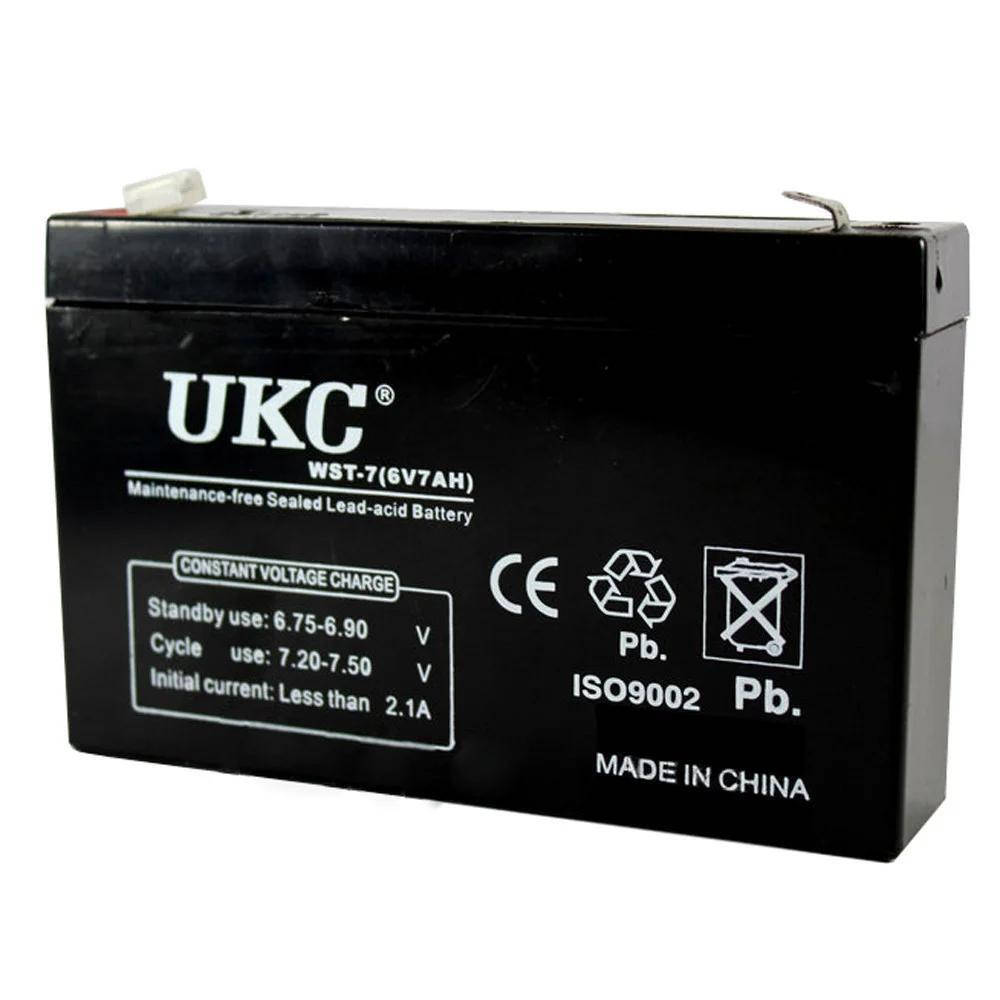 

Аккумулятор BATTERY 6V 7A UKC