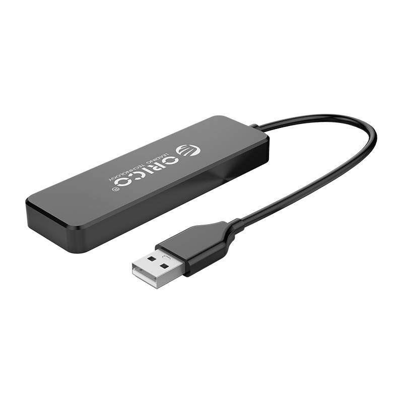 

USB-хаб ORICO USB 2.0 4 порта (FL01-BK-BP), Черный