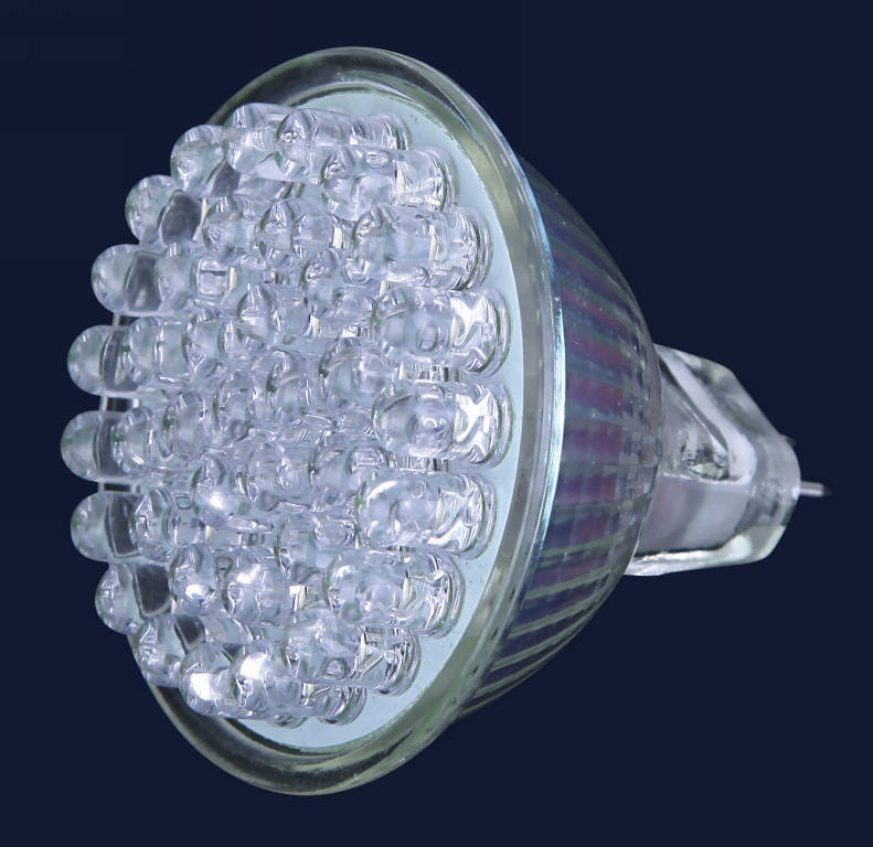 

Лампа светодиодная для подсветки MR16 220V38LED (холодный свет)