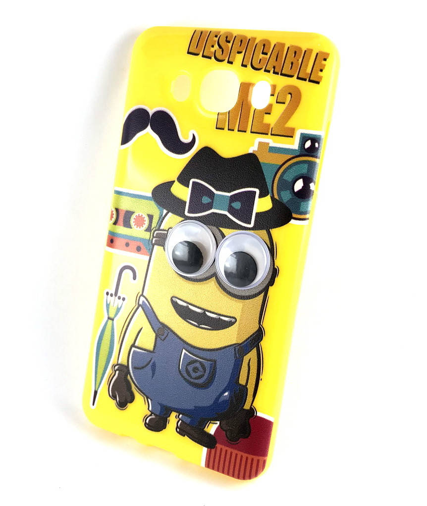 

Чехол для Samsung j7 2016, j710 накладка бампер противоударный Minion
