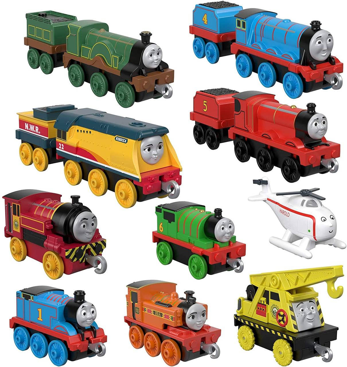 

Набор паравозиков Томас и друзья Fisher-Price Thomas & Friends TrackMaster Sodor Steamies Train 10 Pack