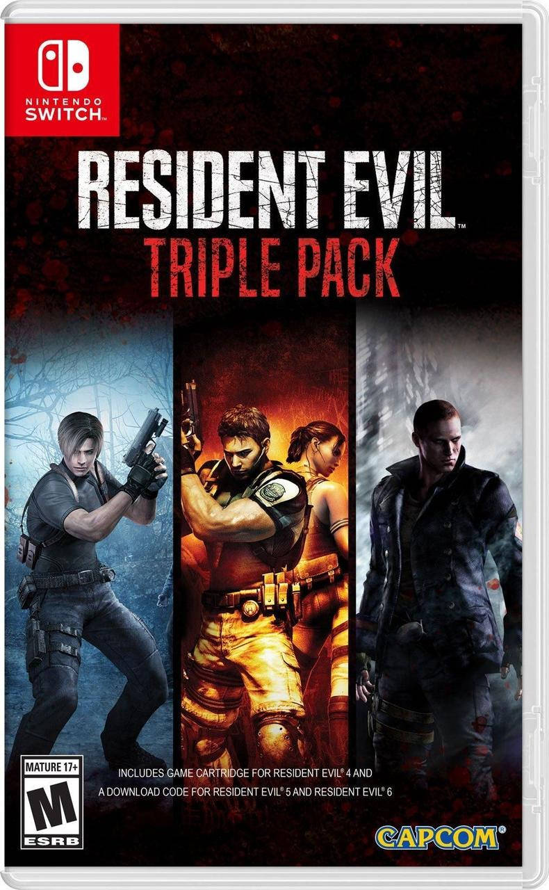 

Resident Evil Triple Pack (английская версия) Nintendo Switch