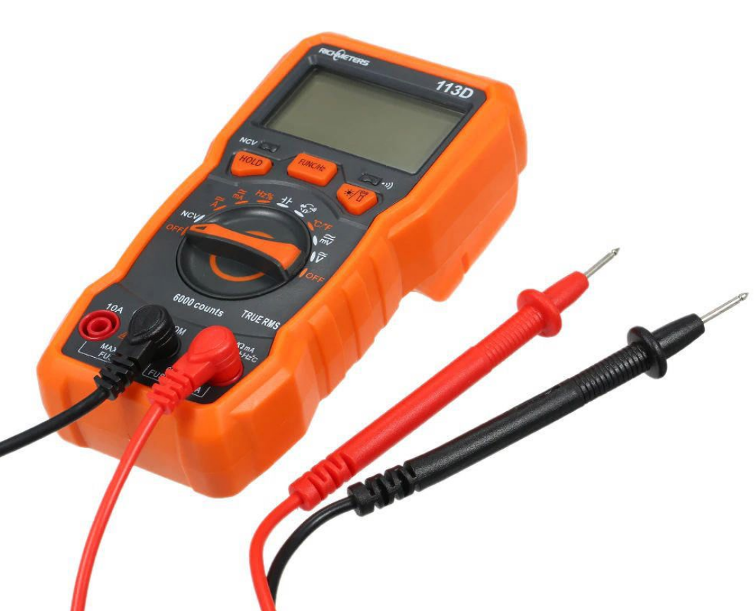 

Мультиметр Richmeters RM-113D цифровой мультиметр AC/DC