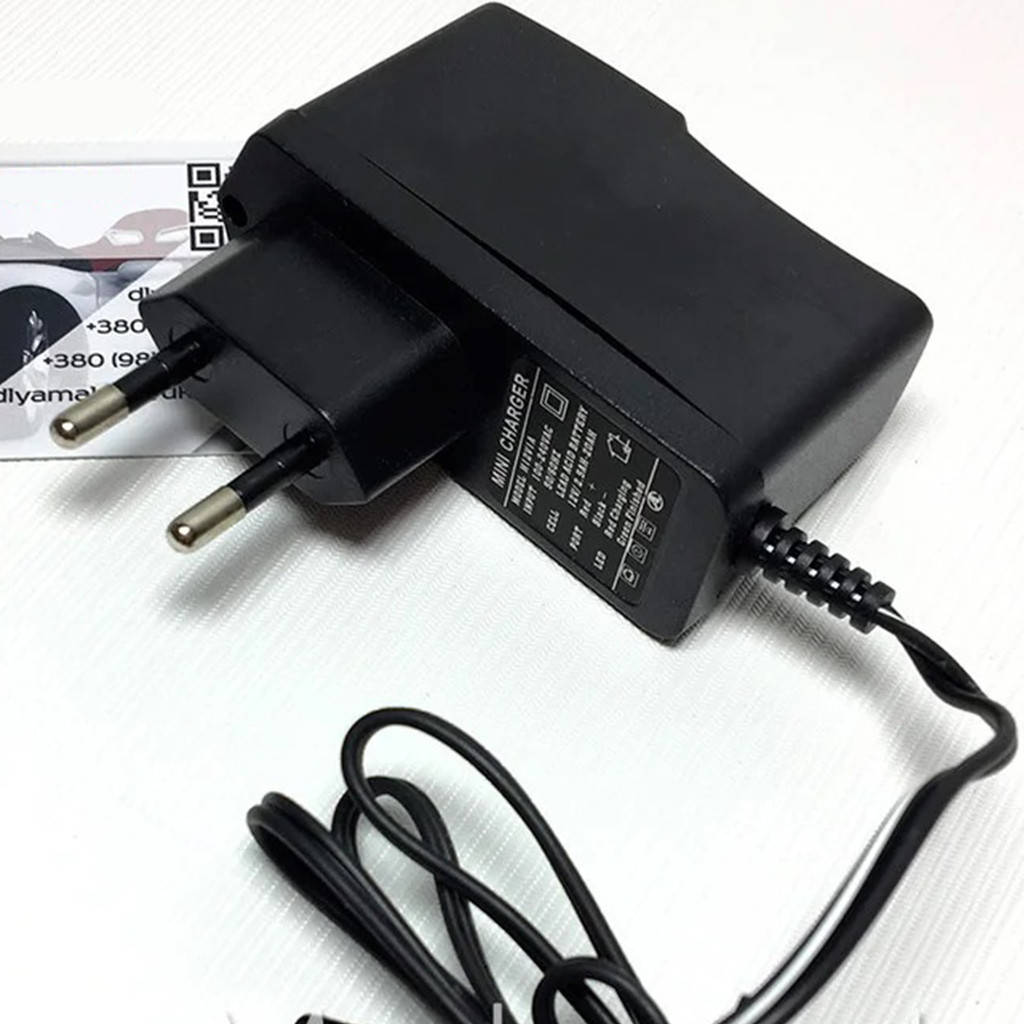 

Зарядний пристрій 6V 700 mAh для дитячого електромобіля