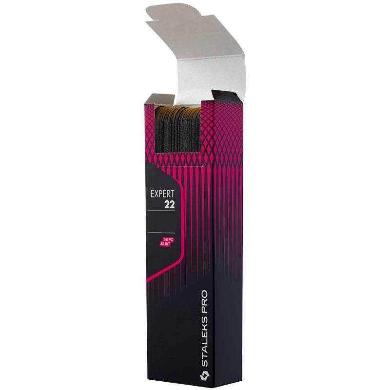 

Набор сменных файлов для пилки прямой STALEKS PRO EXPERT 22, 100 грит, 50 шт, DFE-22-100
